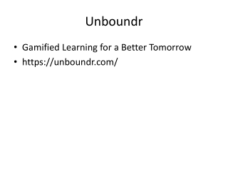Unboundr_Presentation