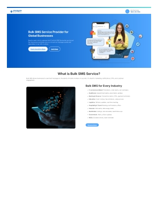 Bulk SMS Service