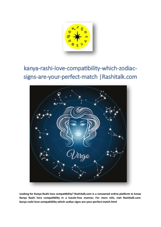 kanya-rashi-love-compatibility-which-zodiac-signs-are-your-perfect-match |Rashit