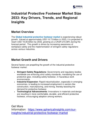 industrial footwere market size Report 2033