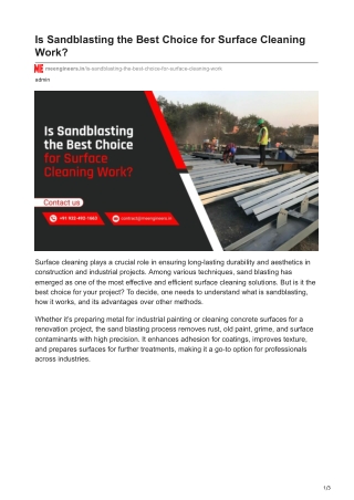 meengineers.in-Is Sandblasting the Best Choice for Surface Cleaning Work (2)