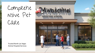 Comprehensive Pet Care at a Trusted North Las Vegas Animal Hospital
