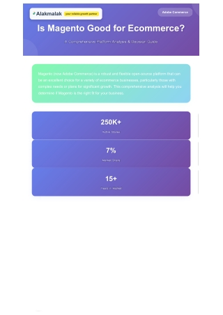 Is Magenta a Smart Choice for eCommerce?