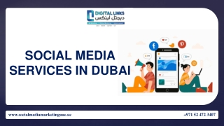 SOCIAL MEDIA SERVICES IN DUBAI