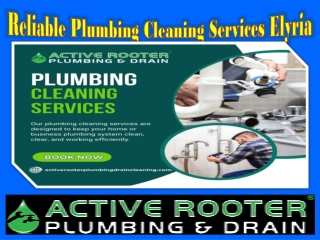 Reliable Plumbing Cleaning Services Elyria
