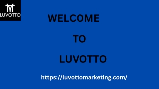 website development services- Luvotto