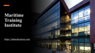 Maritime Training Institute