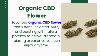 Organic CBD Flower