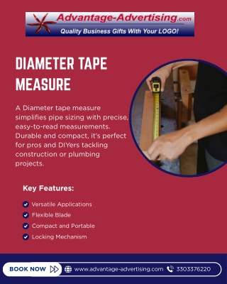 Diameter Tape Measure for Easy Measurements