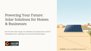 Solar Adelaide Hills