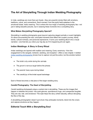 Top Photographers in Hyderabad | What A Story