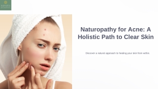 Naturopathic Solutions for Acne: Heal Naturally