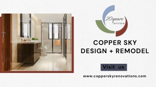 Copper Sky Renovation in Atlanta to Launch Tailored Packages for Cutting-Edge Bathroom Renovation Projects