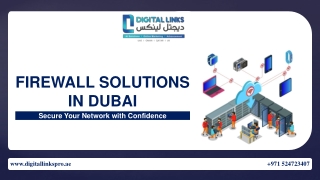 FIREWALL SOLUTIONS IN DUBAI