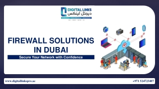 FIREWALL SOLUTIONS IN DUBAI