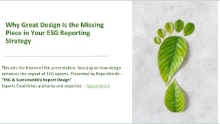 Why Great Design Is the Missing Piece in Your ESG Reporting Strategy