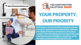 Your Property, Our Priority-The construction solution group