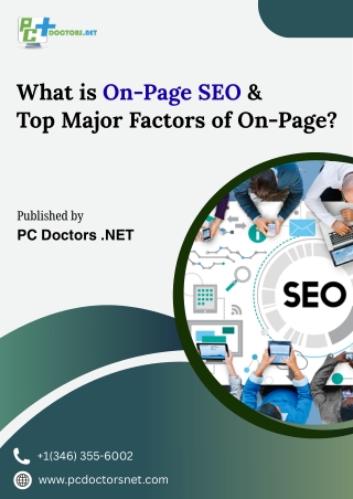 What is On-Page SEO and top major factors of On-Page