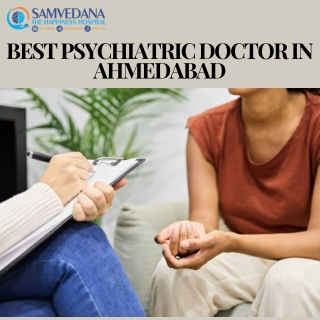 Best Psychiatric Doctor in Ahmedabad for Mental Wellness