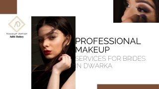 Professional Makeup Services for Brides in Dwarka