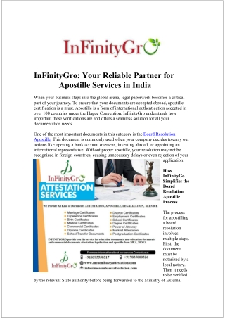 Consult MEA Embassy Attestation for Board Resolution Apostille Today