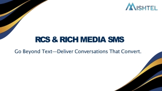 Transform Customer Communication with RCS Messaging by Mishtel