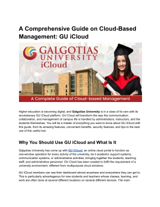 A Comprehensive Guide on Cloud-Based Management_ GU iCloud