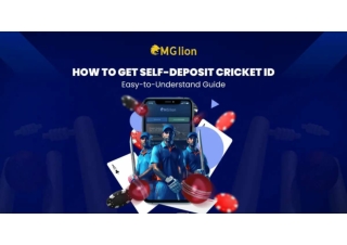 How to Get Self-Deposit Cricket ID | Login at mglion.co
