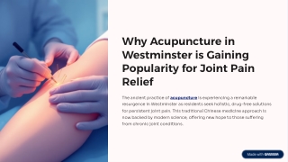 Why-Acupuncture-in-Westminster-is-Gaining-Popularity-for-Joint-Pain-Relief
