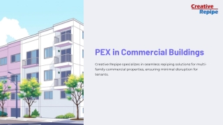 PEX in Commercial Buildings
