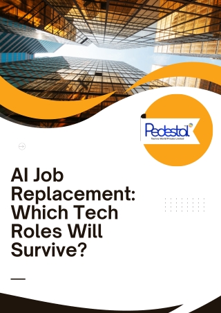 Will AI Replace Your Tech Job? Roles That Will Survive | Pedestal