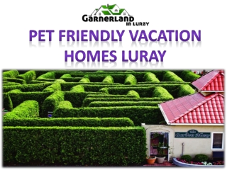 6 bedroom Vacation homes Luray