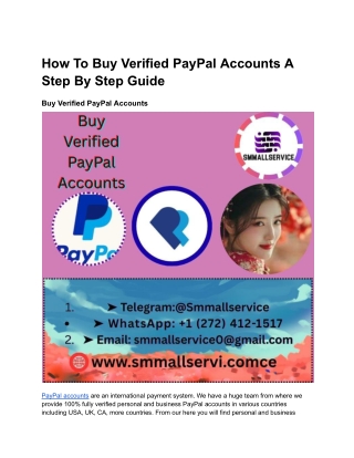 How To Buy Verified PayPal Accounts A Step By Step Guide (1)