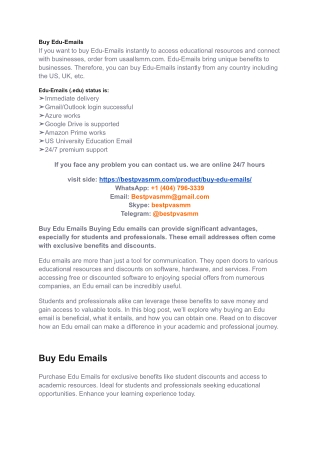 How to Buy Edu Emails and the Benefits in 2025 visit side_ bestpvasmm