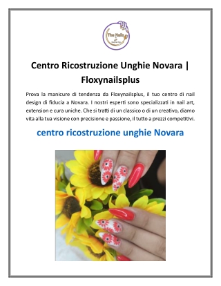 Centro Ricostruzione Unghie Novara
