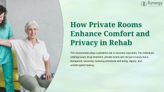 How Private Rooms Enhance Comfort and Privacy in Rehab?