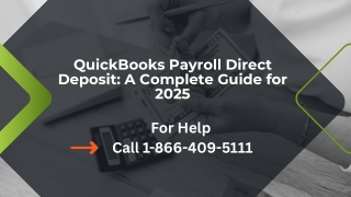 QuickBooks Direct Deposit Fix Common Payroll Setup Errors
