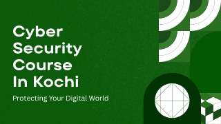 Presentation - Cyber Security Essentials