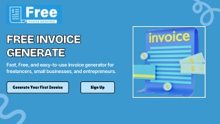 Sale Invoice - Free Invoice Generate