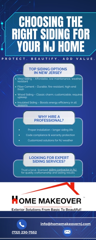 Choosing the Right Siding for New Jersey Weather