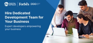 Hire Dedicated Development Team for Your Business