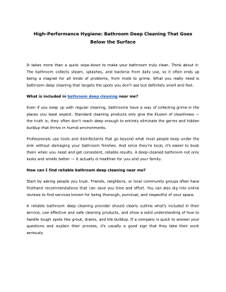 High-Performance Hygiene_ Bathroom Deep Cleaning That Goes Below the Surface
