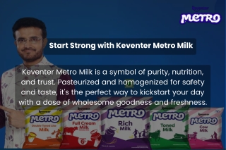 Fuel your day with the purity and nutrition of Keventer Metro Milk. Packed with