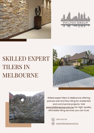 Skilled Expert Tilers in Melbourne - www.philtongroup.com.au