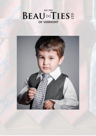 How to Choose Boys Neckties Style, Fit, and Modern Trends