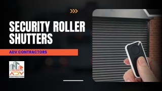 Security Roller Shutters