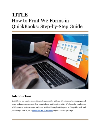How to Print W2 Forms in QuickBooks_ Step-by-Step Guide