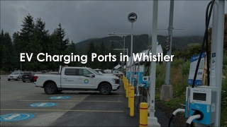 EV Charging Ports in Whistler - www.whistlerdailypost.com