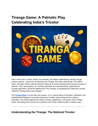 Tiranga Game (4)