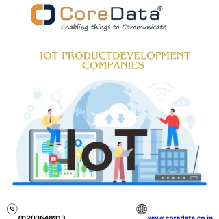 Top IoT Product Development Companies in India